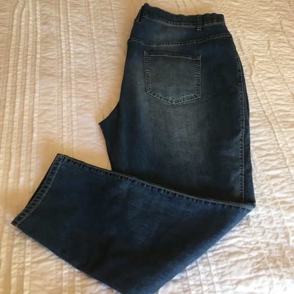 Lane Bryant plussize pull on skinny jeans/jeggings