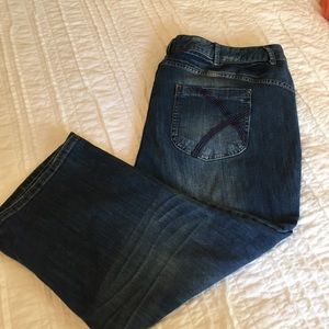 Lane Bryant plus size cropped jeans