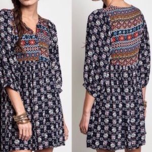 Patterned Umgee Dress