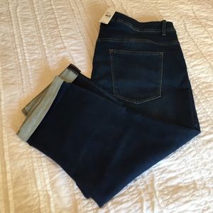 Lane Bryant plus size Capri jeans