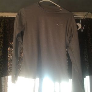 Grey Nike compression shirt xl long sleeve