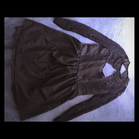 black dress