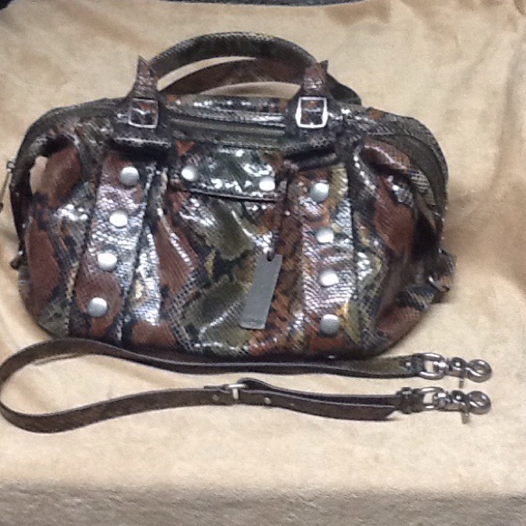 🆕🆕Botkier Amazonia Snake Calfskin Prince Satchel