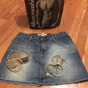 Abercrombie & Fitch denim skirt