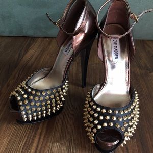 Steve Madden heels with spikes