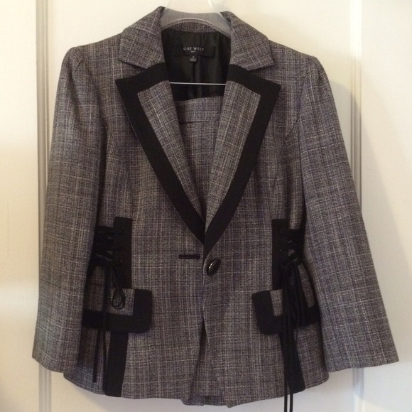 Nine West Suit Jacket With Skirt