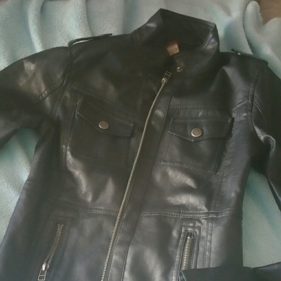 Leather jacket