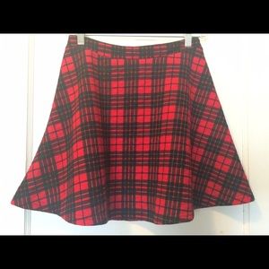 Plaid skirt