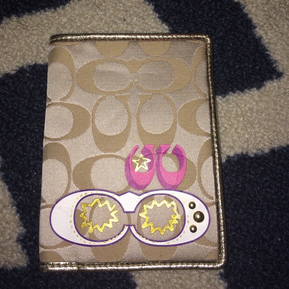 Coach Passport Holder/ Wallet