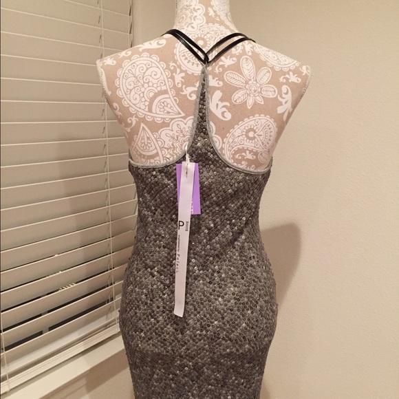 PII by Poleci Muted Sequined Tank Dress-NWT - Picture 2 of 4
