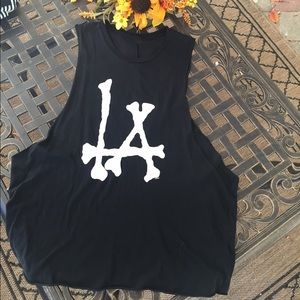 Brandy Melville LA muscle tee