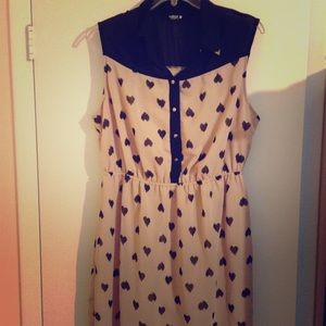 A shear High low dress