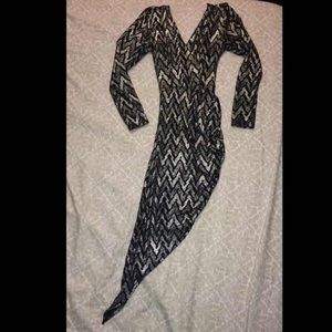 Beautiful  Silver/Black Dress ©