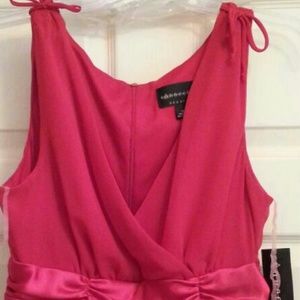 NWT Gorgeous red a-line chiffon dress