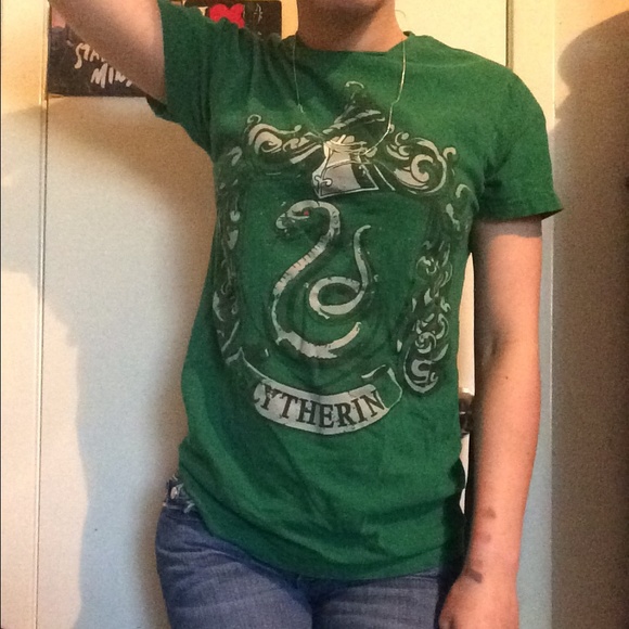 Harry potter Slytherin logo t shirt