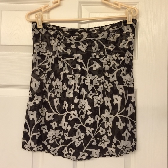 Strapless Diane von Furstenberg blouse