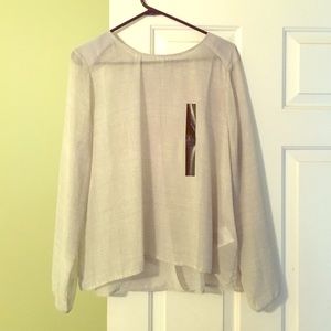 🎉HOST PICK 🎉 NWT Banana Republic Sheer Top