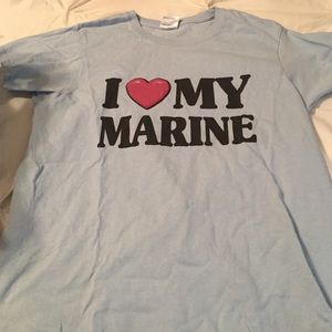 I ❤️ my marine shirt