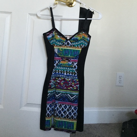 Black mini dress size small