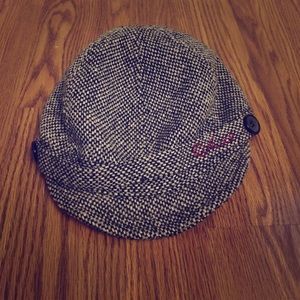 O'neill newsboy houndstooth cap