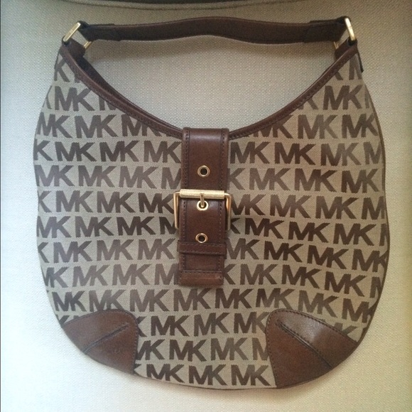 Michael Kors MK over the shoulder bag