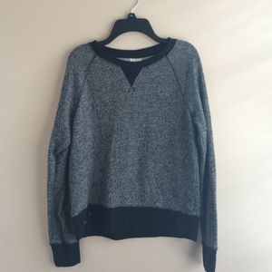 Black and grey sweater