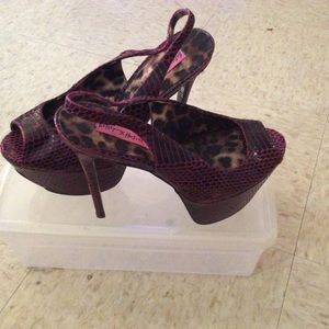 Betsy Johnson platform heels