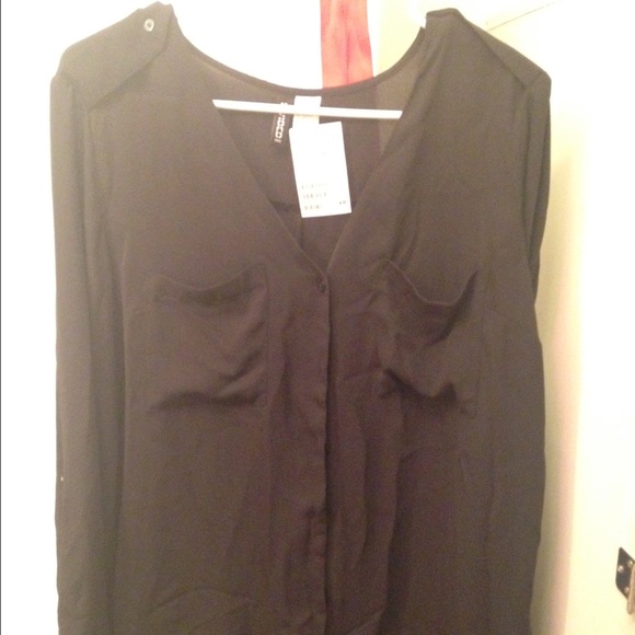 Black H&M Blouse