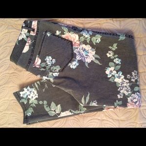 New York and company floral print jeans