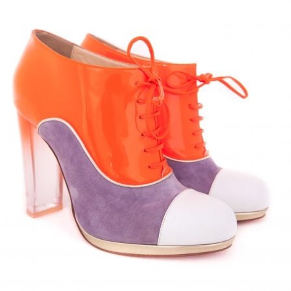 SOLD Christian Louboutin Bright Ettora Booties 41 - Picture 2 of 4