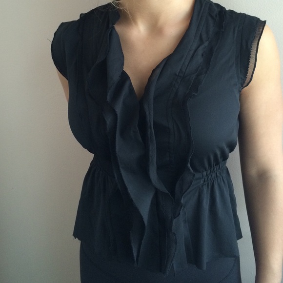 Fancy black blouse - Picture 3 of 3