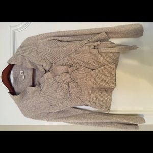 Oatmeal Heather Cardigan From Anthropologie