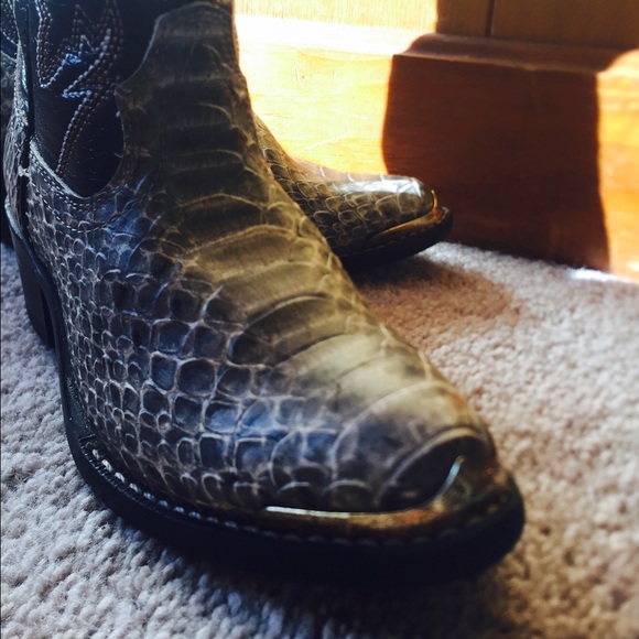 Child's Durango Cowboy Boots Girls Boys 10.5 D - Picture 2 of 4