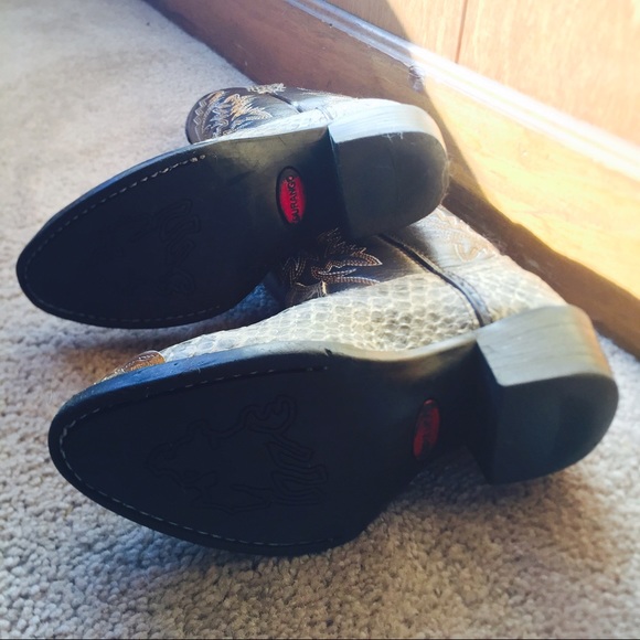 Child's Durango Cowboy Boots Girls Boys 10.5 D - Picture 4 of 4