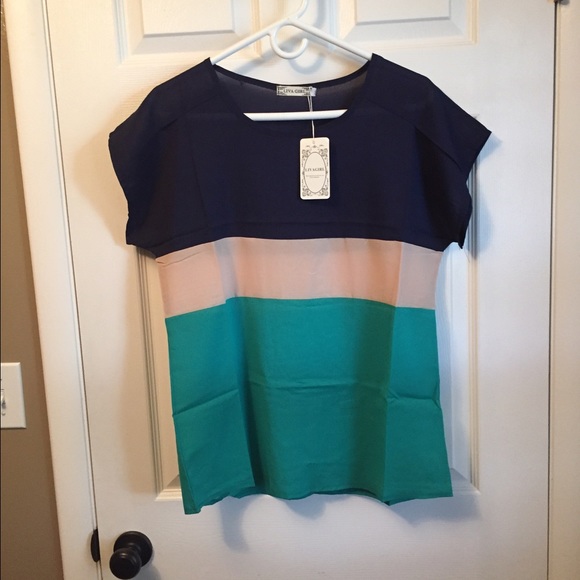 Sheer tier level shirt