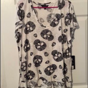 Rock&Republic XL skull shirt New With Tags