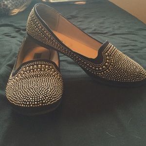 Studded flats!