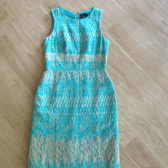 Just taylor Dresses & Skirts - Turquoise / tan dress
