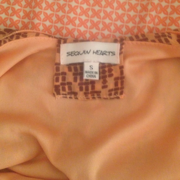 Sequin Hearts juniors dress - Picture 3 of 4