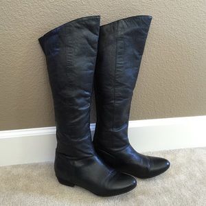 Steve Madden Creation Black Knee High Boots