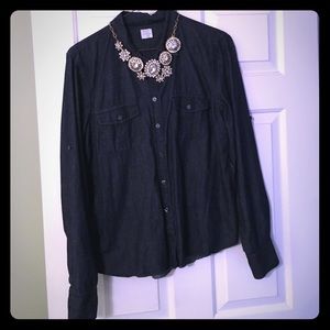 J.Crew Chambray Shirt SZ XL