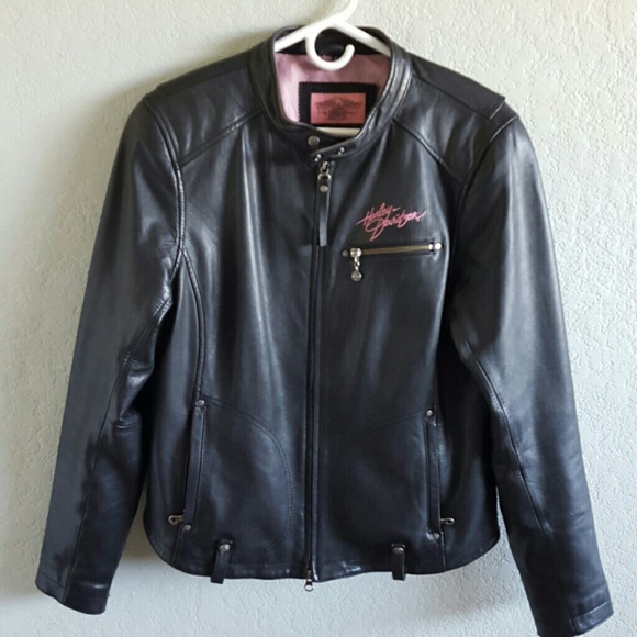 Harley Davidson Pink Label Leather Jacket