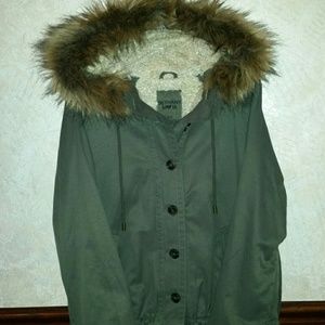 Bethany Mota Army Green Jacket