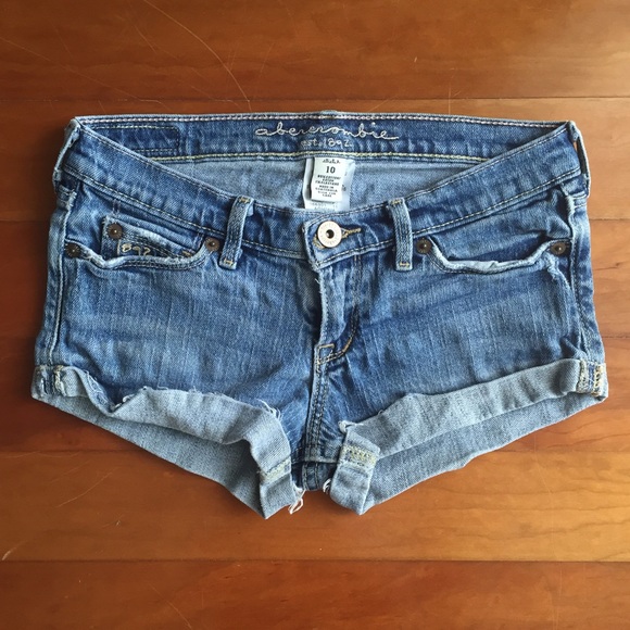 Abercrombie & Fitch Other - FINAL $ Junior Size Light Blue Denim Shorts || 10