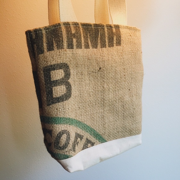 Handmade Handbags - Coffee bag tote