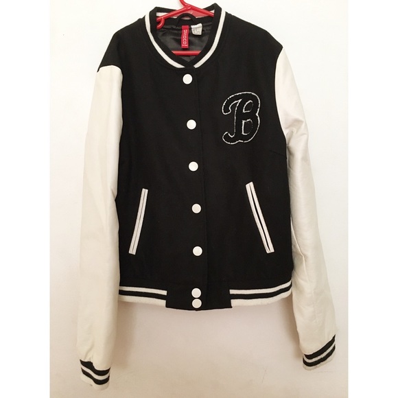 H&m letterman varsity jacket