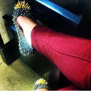 Jeffrey Campbell spiked loafer