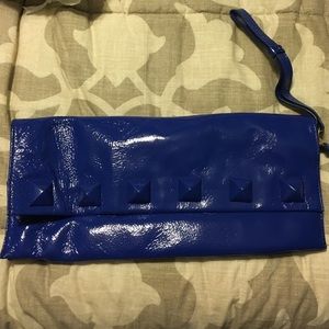 Cynthia Rowley blue stud purse