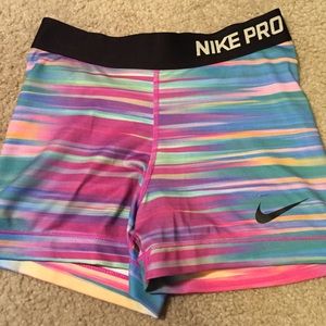 Nike pros! Size small