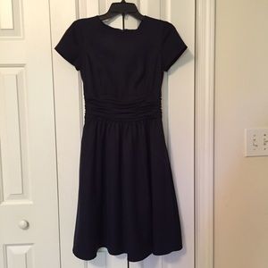 Ellen Tracy Short Sleeve Fit & Flare Dress